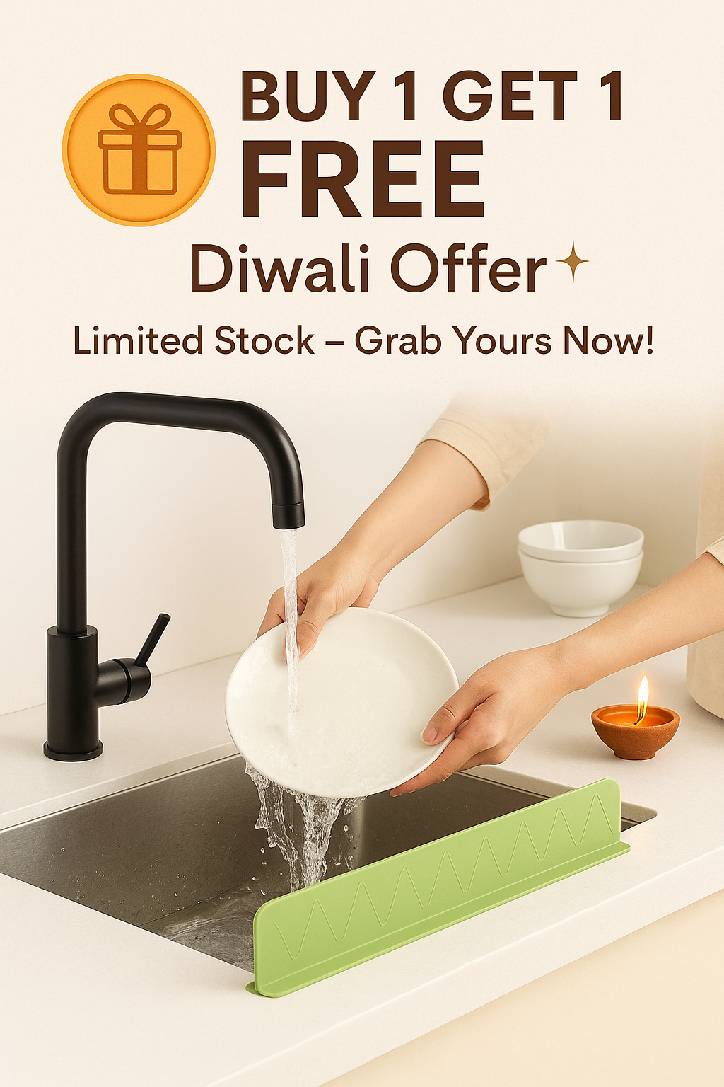 Kitchen Sink Splash Guard |🔥BUY 1 GET 1 FREE🔥