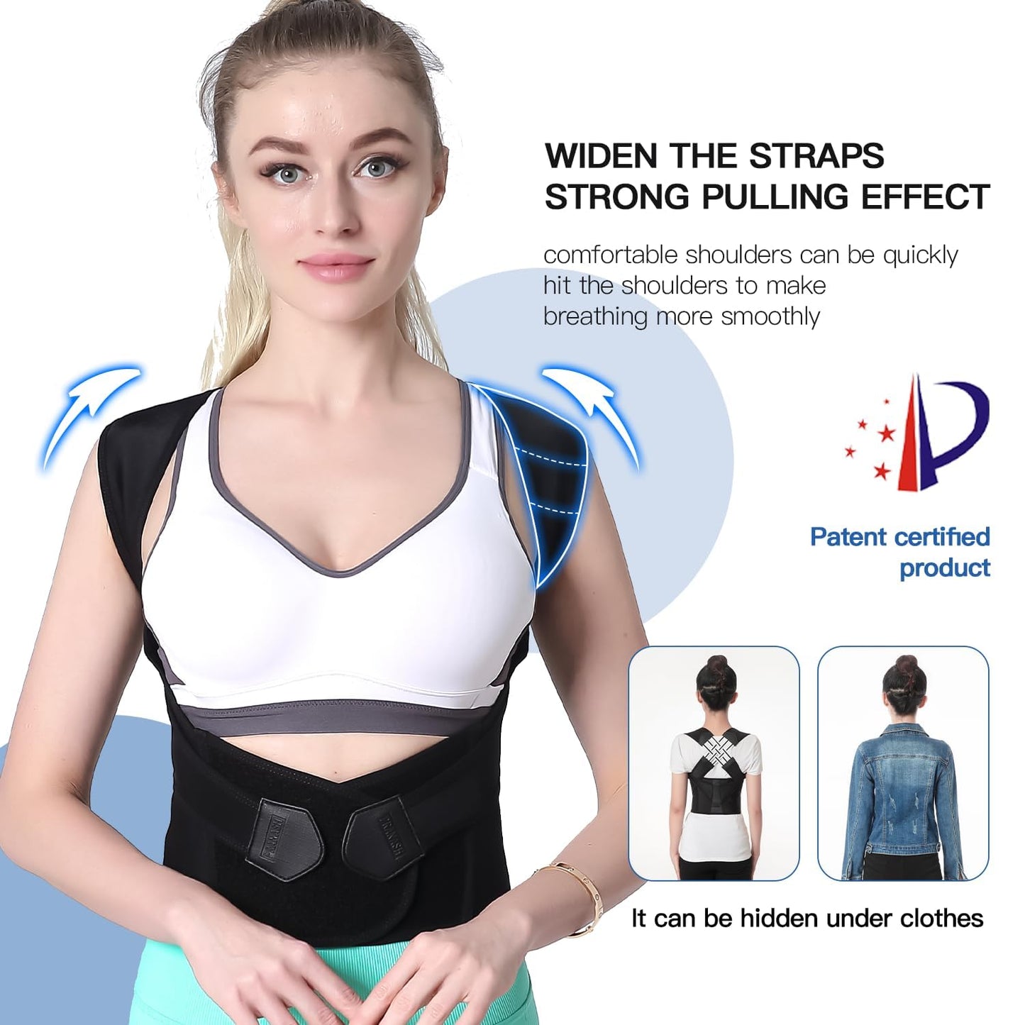 💪✨ Snazery™ Smart Posture Corrector – Instantly Fix Your Posture & Relieve Back Pain