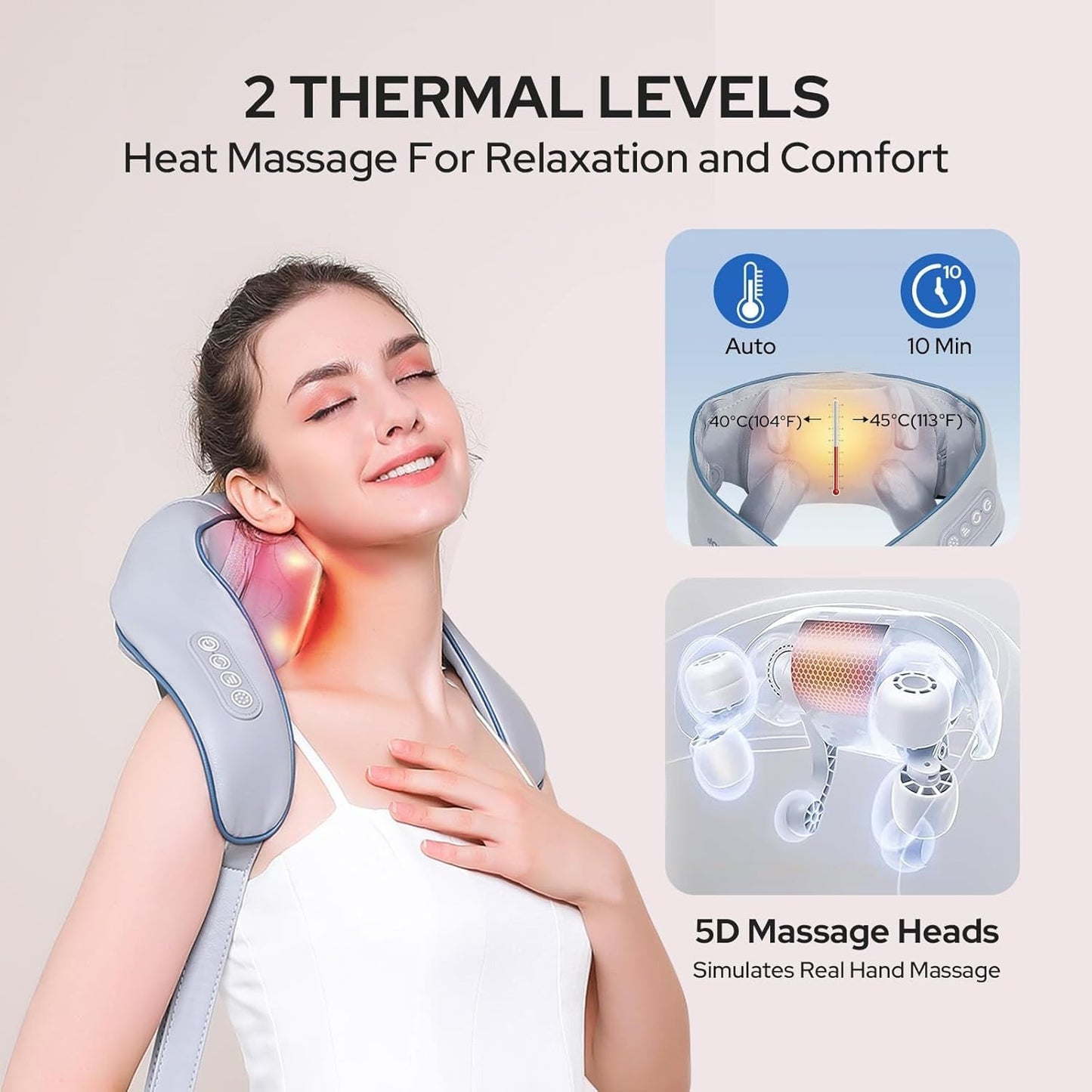💆♀️ Snazery Smart Neck Massager – Say Goodbye to Neck Pain Instantly