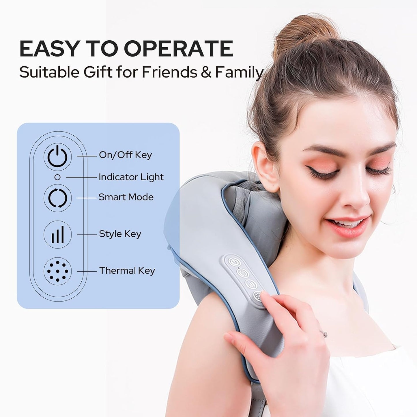 💆♀️ Snazery Smart Neck Massager – Say Goodbye to Neck Pain Instantly