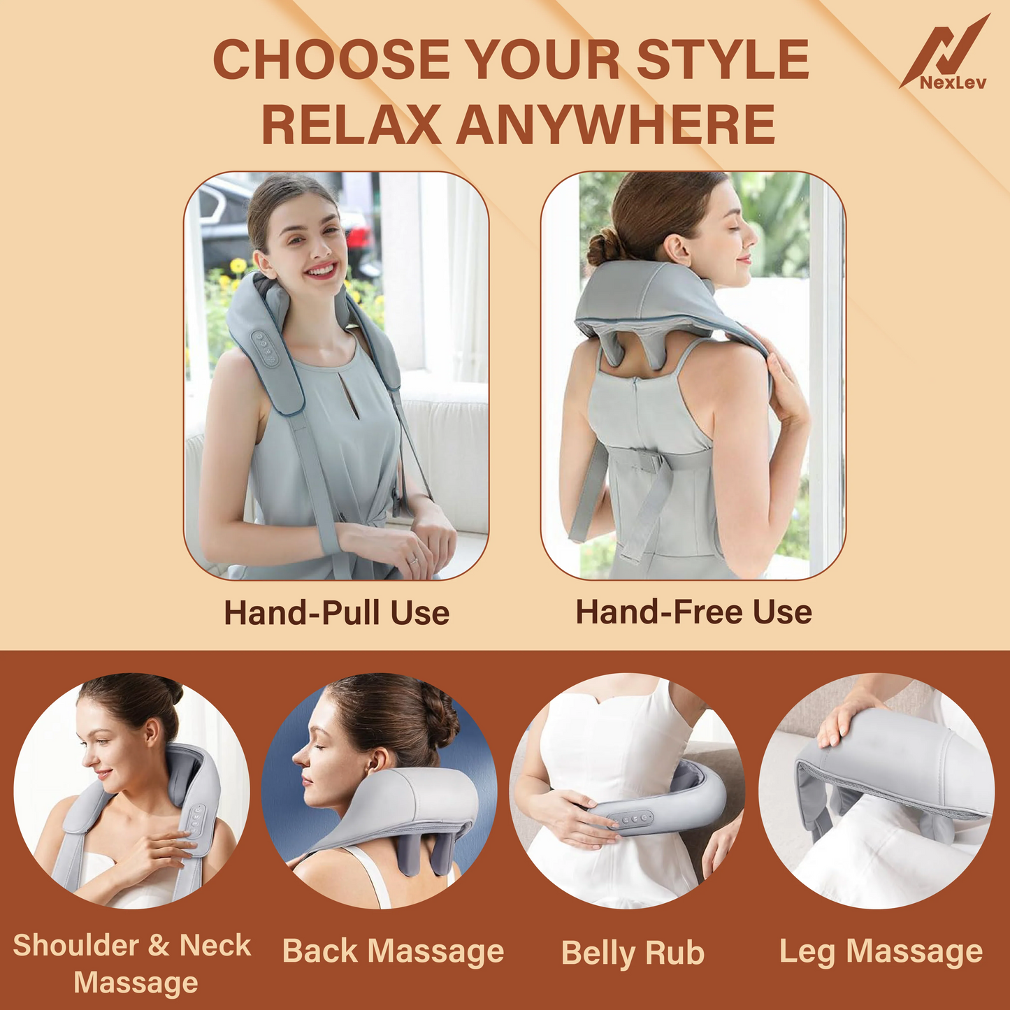 💆♀️ Snazery Smart Neck Massager – Say Goodbye to Neck Pain Instantly