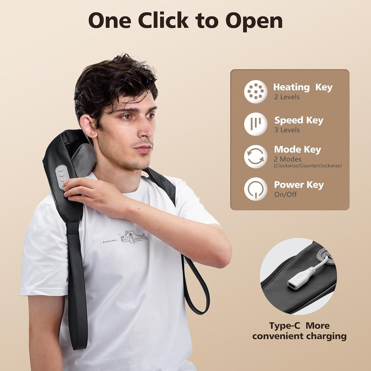 💆♀️ Snazery Smart Neck Massager – Say Goodbye to Neck Pain Instantly