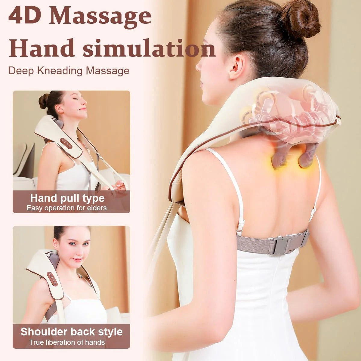 💆♀️ Snazery Smart Neck Massager – Say Goodbye to Neck Pain Instantly
