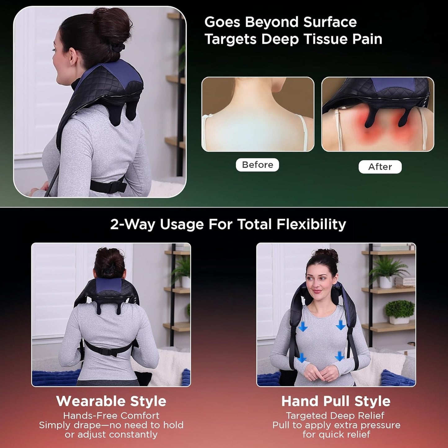 💆♀️ Snazery Smart Neck Massager – Say Goodbye to Neck Pain Instantly
